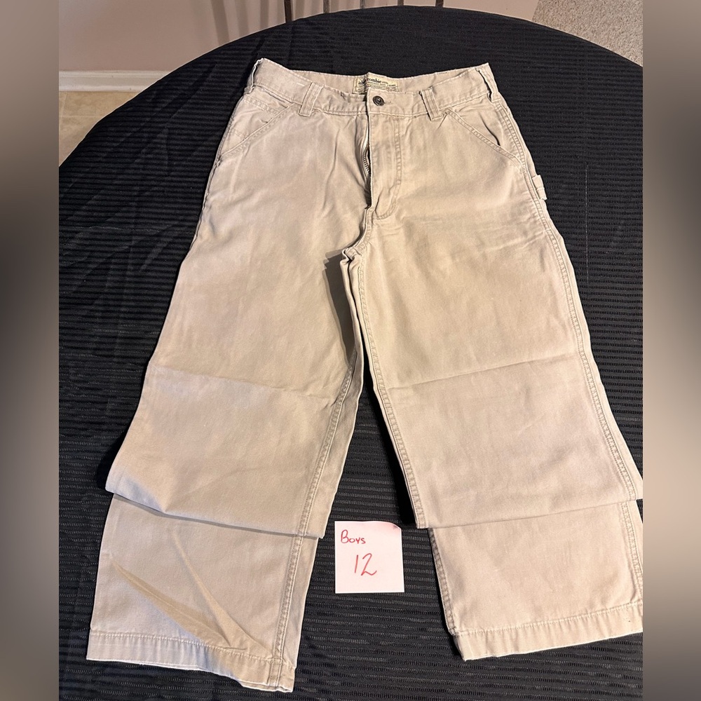 Abercrombie & Fitch Kids Beige Casual Pants